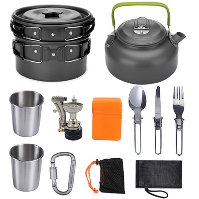 Kit de Cocina Portátil para Camping - Juego Completo de Aluminio - Image 3