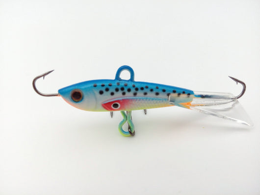 Anzuelo Artificial de Plomo para Pesca en Hielo - 4 Colores, 60mm, 10.5g - Image 2