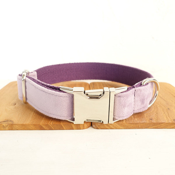 Juego de Collar y Correa de Cachemira Gruesa MUTTCO para Perro