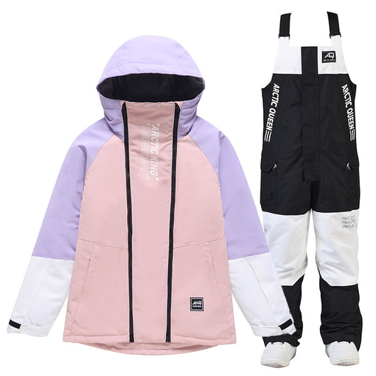Pantalones de Esquí Impermeables para Mujer con Doble Capa Térmica - Image 14
