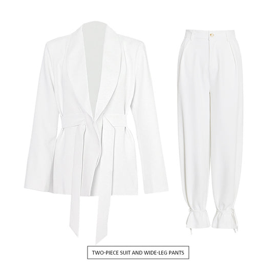 Traje Blanco para Mujer Elegante