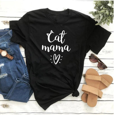 Playera Gráfica Cat Mama - Image 11