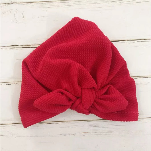 Gorro para bebé con moño - Image 9