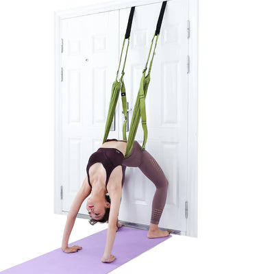 Cinturón Auxiliar de Yoga con Hamaca Inversora para Estiramiento Anti-gravedad - Image 14