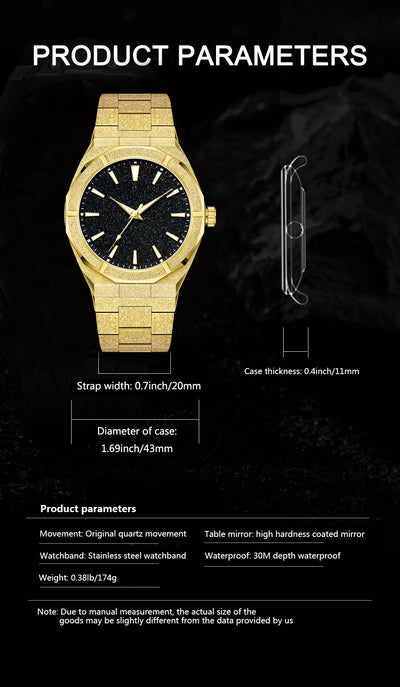 Reloj de Negocios para Hombre Acero Inoxidable Mate con Esfera Luminosa - Image 12