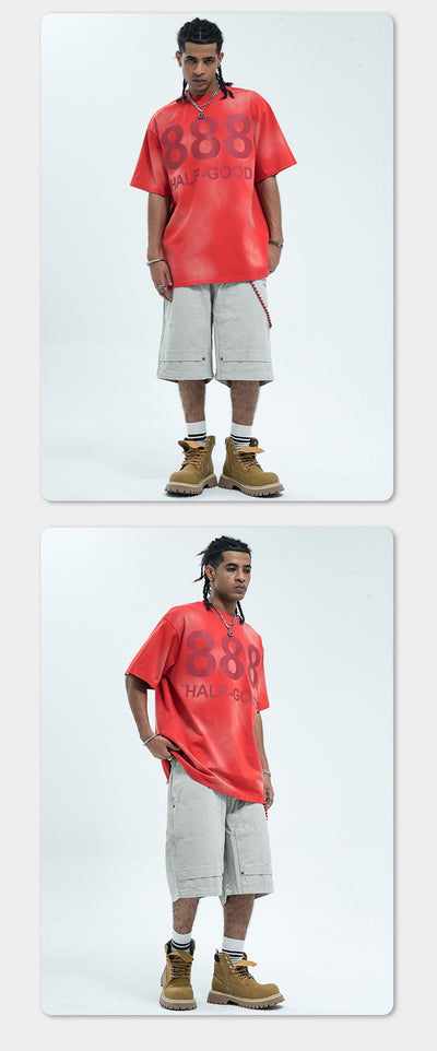 Camiseta Manga Corta Estampada para Hombre - Comodidad de Verano - Image 9