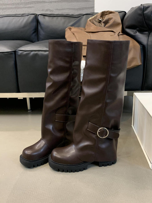 Botas Largas Versátiles con Base Reforzada para Mujer - Image 34