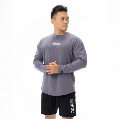 Camiseta Deportiva de Manga Larga para Hombre - Image 4