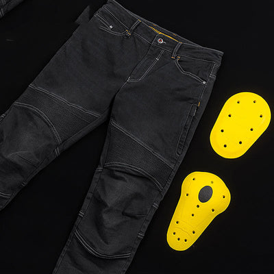 Pantalones Moto Retro con Protección Antiimpacto - Image 9