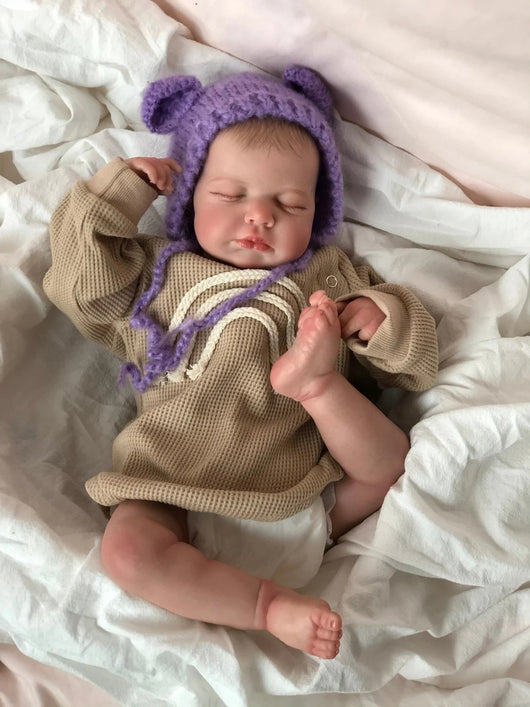 Muñeca Reborn Realista de 49cm con Detalles Auténticos - Image 12