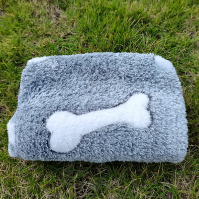 Manta Cálida de Felpa Coral para Cama de Gato - Image 2