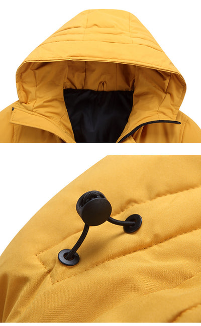 Chaqueta Acolchada con Capucha para Hombre - Image 5