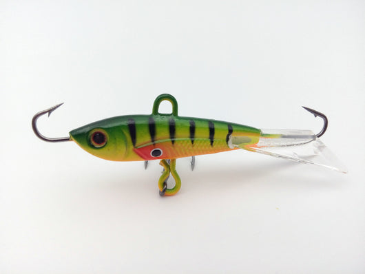 Anzuelo Artificial de Plomo para Pesca en Hielo - 4 Colores, 60mm, 10.5g - Image 4