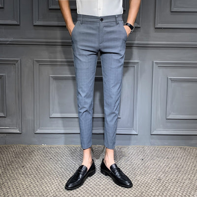 Pantalones de vestir a cuadros - Image 8
