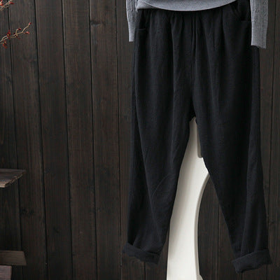 Pantalones harem holgados y ajustados de estilo casual - Image 15