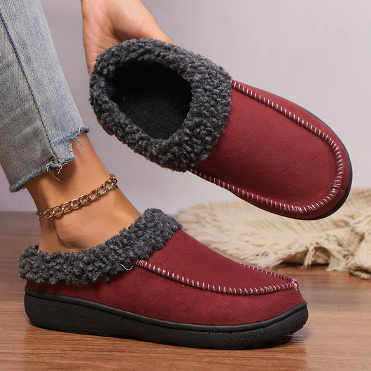 Pantuflas de Invierno Acolchadas con Talón Cubierto - Cómodas para Casa - Image 9