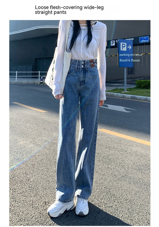 Pantalones Vaqueros de Cintura Alta y Pierna Ancha para Mujer - Image 14