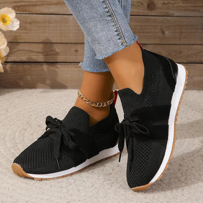 Zapatos Casuales Deportivos para Mujer con Malla Transpirable y Cordones - Image 10
