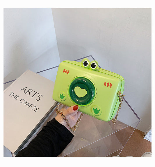 Bolso Cadena Diseño Rana Adorable - Estilo Influencer - Image 2