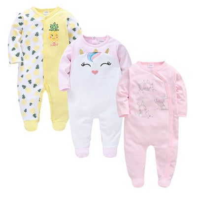 Enterizo Infantil de Manga Larga Estampado - Primavera y Otoño - Image 2