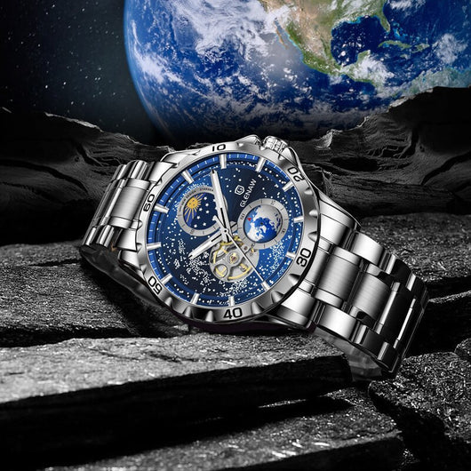 Reloj de Acero Inoxidable para Hombre - Diseño Minimalista y Preciso - Image 3