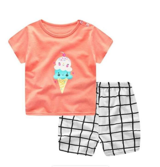 Conjunto de Verano para Niños - Playera y Shorts de Algodón con Diseños Animados - Image 5