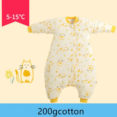 Pijama de una pieza para bebé otoño e invierno - Image 26