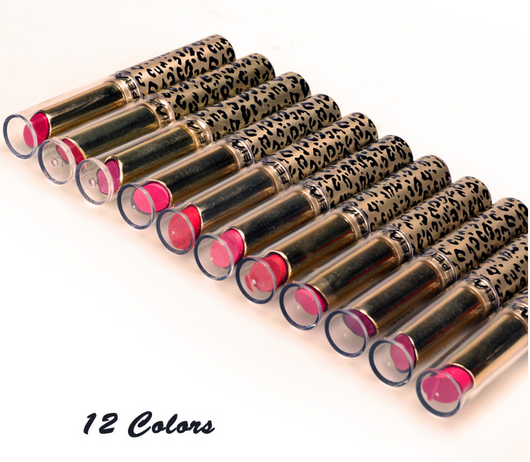 Labial Tube Leopardo Dorado Hidratante 12 Tonos Blend - Image 3