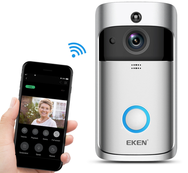 Timbre Inteligente WiFi con Video y Seguridad Inalámbrica