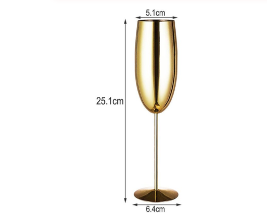 Copa de Champagne de Acero Inoxidable Premium - Image 13