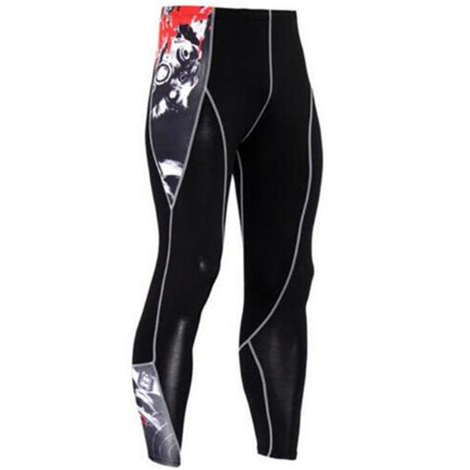 Pantalones Deportivos Compresión Blackout Ajuste Perfecto para Hombre - Image 10