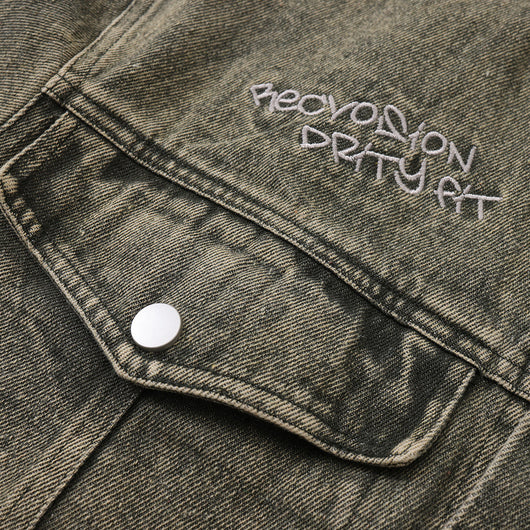 Chaqueta Vaquera Rasgada para Hombre - Estilo Urbano Casual - Image 4
