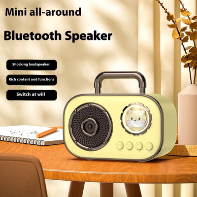 Parlante Bluetooth Retro Portátil para el Hogar - Image 9