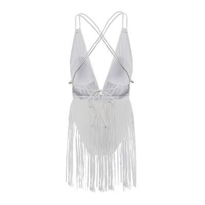 Bikini con Flecos y Tirantes Ajustables - Image 5