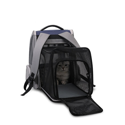 Mochila Transportadora Expandible para Mascotas - Gran Capacidad - Image 11