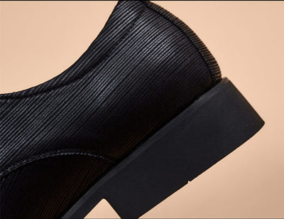 Zapatos de Cuero Formales con Punta Puntiaguda - Estilo Británico Ejecutivo - Image 7
