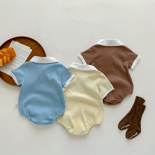 Mameluco Ligero de Verano para Bebé con Diseño de Osito - Image 15