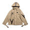 Chaqueta Reflectante Impermeable con Capucha para Otoño e Invierno