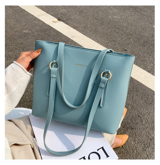 Bolso Tote Minimalista de Gran Capacidad - Diseño Versátil para Cualquier Ocasión - Image 9