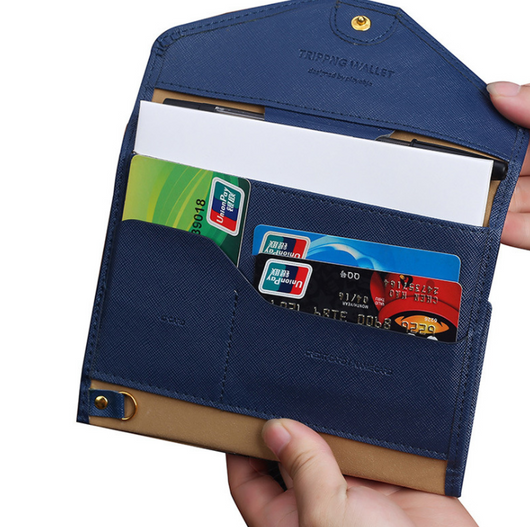 Organizador de Viaje Multifuncional con Billetera para Documentos y Pasaporte - Image 3
