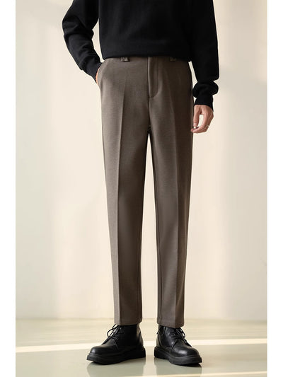 Pantalones de Vestir Casual Rectos para Hombre - Estilo Versátil - Image 9