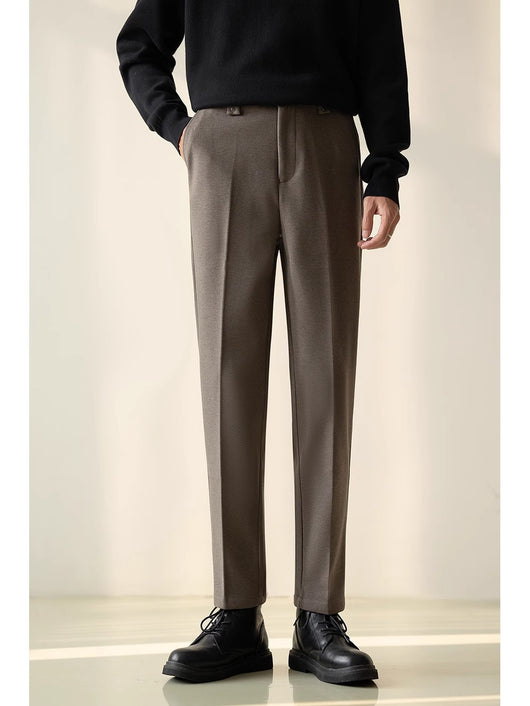 Pantalones de Vestir Casual Rectos para Hombre - Estilo Versátil - Image 9