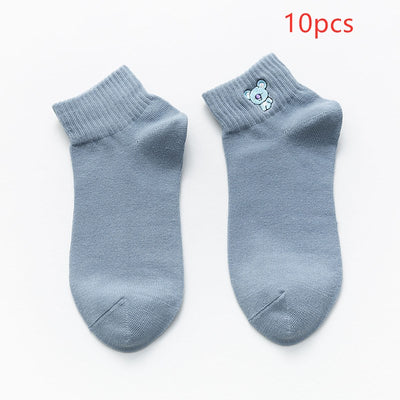 Calcetines Cortos Estilo Anime Japonés para Mujer - Image 19