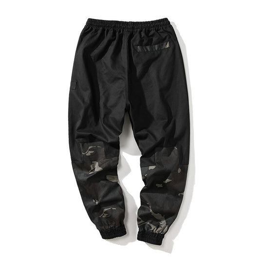 Pantalones de Licra Camuflaje Coreanos Talla Grande - Cintura Elástica Ajustable - Image 3