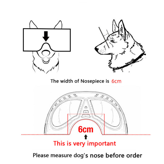 Gafas Protectoras Impermeables para Perros - Lentes de Seguridad Ajustables - Image 6