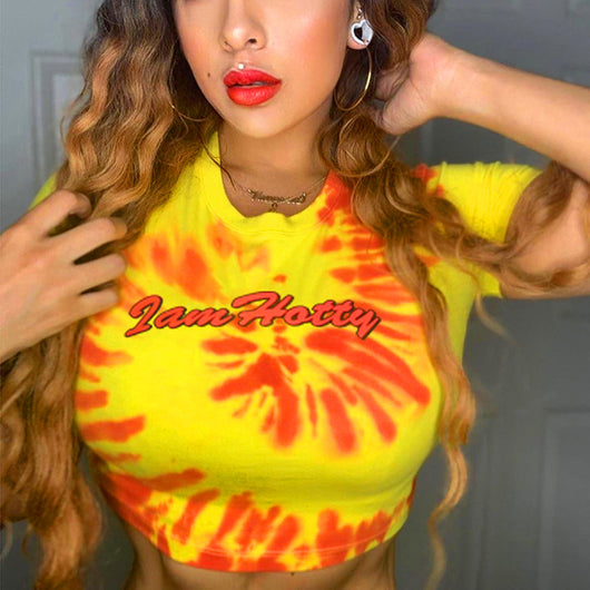 Playera Slim Teñida al Viento con Arte - Image 3