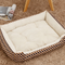 Cama Ortopédica para Perros Grandes - Colchón Acolchado Golden Retriever Otoño Invierno