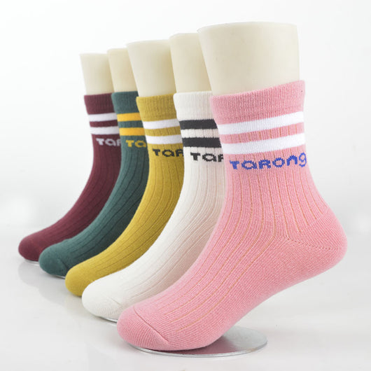Calcetines Infantiles 100% Algodón Puro para Otoño e Invierno - Image 25