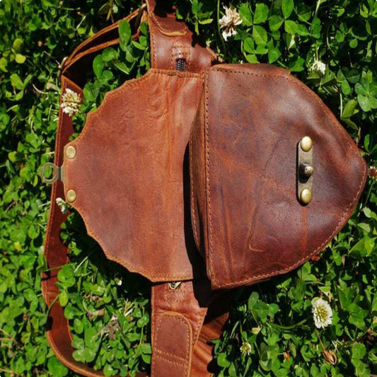 Bolso Bandolera Steampunk Retro con Diseño de Corazón - Image 2