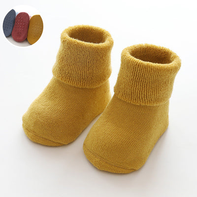 Calcetines Antideslizantes para Bebé con Felpa Gruesa - Image 6
